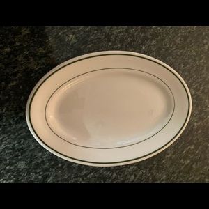 Vintage Buffalo China USA Oval Platter